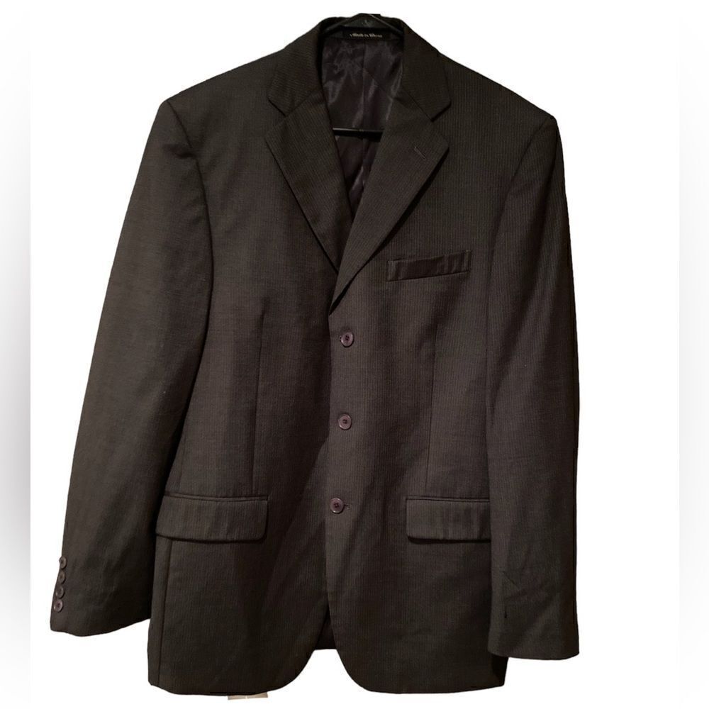 Murano Collezione 100% Wool  Coat Sports Jacket Size 42 Exclusive For Dillards